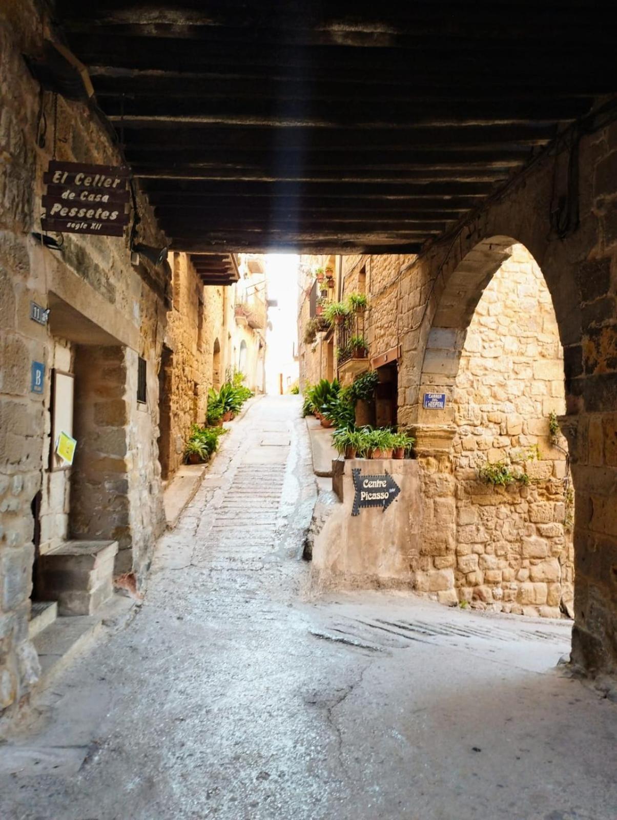 La Casa Del Castell Villa Horta de Sant Joan Luaran gambar